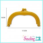 FRAME - ROUND-PLASTIC-17.5CM (YELLOW, GREEN & PURPLE)